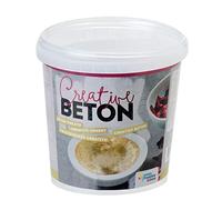 Glorex 6 2606 603 - Hormigón Creativo en un práctico Cubo de 5 kg Masa de hormigón Universal endurecible al Aire Resistente a la Intemperie y a Las heladas para moldes de fundición