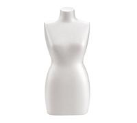 GLOREX 6 3803 819 poliestireno Torso, Blanco, 7 x 5 x 5 cm