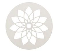 GLOREX 6 3822 202 - Cordel de papel para atrapasueños (6 unidades, 12 cm), color blanco