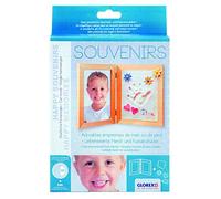 Glorex 6 8070 403 - Set de Regalo para moldear Souvenirs Set Completo para Hacer Huellas de Manos y pies como Recuerdo y Regalo