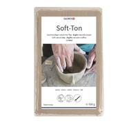 Glorex Plastilina 6 8075 101 Soft – Blanco – 2 x 13 x 1,3 cm