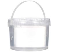 Glorex 6 8604 202 - Gel incoloro para Velas en Cubo resellable de 225 kg con Mecha incluida se Puede Colorear con pigmentos de Cera para diseñar Velas de Gel Individuales