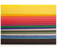 Glorex 6 8616 003 verzier Cera Placas de Colores, 200 x 40 mm, 20 Unidades, Colores Surtidos