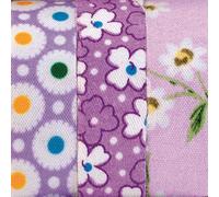 GLOREX 6 8619 708 Textil Bandas Autoadhesivo, poliéster, Lila, 9.5 x 6.8 x 5.4 cm
