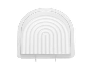 Glorex 6 9732 091 - Molde para velas de silicona, motivo: lazo grande, aprox. 15 x 15 x 3 cm, molde de silicona resistente, para verter, reutilizable