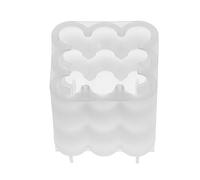 Glorex 6 9732 092 - Molde para velas de silicona, motivo: burbuja, aprox. 5,5 x 5,5 x 6 cm, molde de silicona resistente, para verter, reutilizable