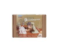 Glorex 62704012 - Juego de Manualidades para moldear Dinosaurios, Incl. Todos los Materiales para 2 Dinosaurios