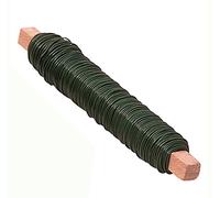 GLOREX Alambre 0,65 mm, 100 g, Alambre, Verde, 19 x 5.6 x 2 cm