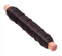 Glorex Alambre recocido de 0,65 mm, 100 g, Negro, 19 x 5.6 x 2 cm