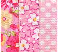 GLOREX Bandas de Tela Autoadhesivas, poliéster, Rosa, 9.5 x 6.8 x 5.4 cm