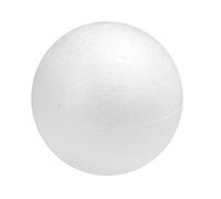 Glorex- Bola de poliestireno, Color blanco (6 3803 794) , color/modelo surtido