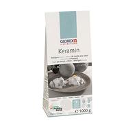 GLOREX Cerámica, Arcilla, Blanco, 1000 g
