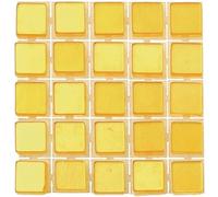 GLOREX de Polipropileno Mosaic, plástico, Amarillo, 15 x 5.6 x 0.3 cm