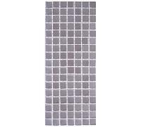 GLOREX de Polipropileno Mosaic, plástico, Gris Claro, 15 x 5.6 x 0.3 cm