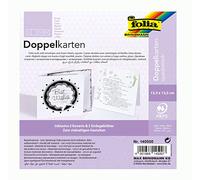 Glorex GmbH Folia 220390 - leporel los con Co, 4 Compartimento, Aprox. 10,5 x 15,5 cm, Color Negro, cartón, Multicolor, 19 x 12 x 0.5 cm