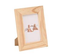 GLOREX Fotos con Cristal, FSC, Madera, Natural, 14 x 17,5 x 1 cm