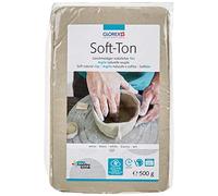Glorex GmbH 6 8075 101 Soft - Plastilina (, Color Blanco, 20, 2 x 13 x 1, 3 cm