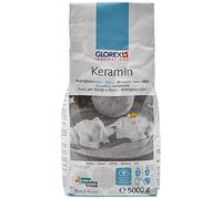 Glorex GmbH GLOREX 6 9500 90 Keramin, yeso para moldear, blanco, 5 kg