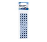 Glorex- Googly Juguete de Ojos móviles, Color Blanco, 7 mm/48 Stück (6 2249 420)