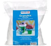 GLOREX granulex Fein 1 kg, Color Blanco, 21 x 18 x 5.5 cm, 17 Unidades de Medida