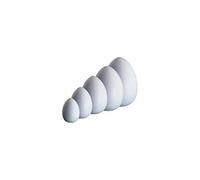 Glorex Huevos de Pascua, Blanco, 44 x 24 x 8 cm