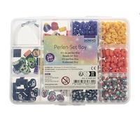 GLOREX Kit de Perlas, Multicolor, 120 x 20 mm