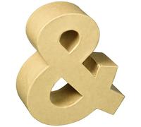 Glorex - Letra, número y carácter de cartón