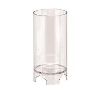 Glorex Molde de fundición para Velas cilíndricas, Aprox. 6,2 x 10,7 cm, Fabricado en policarbonato de Alta Calidad, carbón, talla única