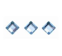 GLOREX P y D Cuadrados Azul Claro, Auto-Adhesivos, plástico, Azul, 14.5 x 8.6 x 0.2 cm