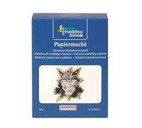Glorex Papel maché, Arcilla, White us, 200 g
