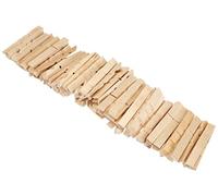 GLOREX Pinzas Madera 72 mm 100ST, Natural, 11,5 x 4 x 25 cm