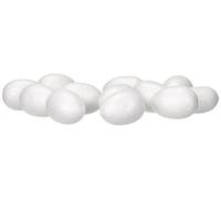 GLOREX poliestireno de huevos, color blanco, 35 mm, 12 unidades de medida