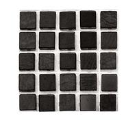 Glorex Poly-Mosaic, plástico, Negro, 15 x 5,6 x 0,3 cm