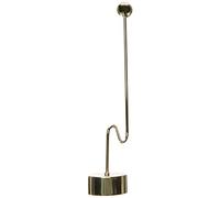 GLOREX - Soporte para Velas (25 x 8,5 x 4 cm), Color Dorado
