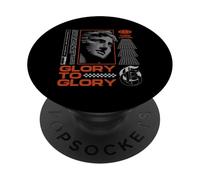 Gloria a la gloria | Declaración de crecimiento cristiano PopSockets PopGrip Adhesivo