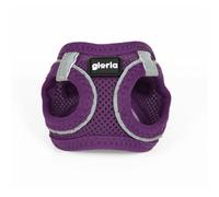 Gloria Air Mesh Trek Star Arnés Morado para perros