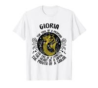 GLORIA Camisa con nombre El alma de una sirena Camiseta
