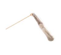 Gloria Niemeyeer Caña Con Gusano De Pelo Natural De Conejo