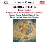 Gloria Coates Gloria Coates: Piano Quintet/Symphony No. 1 (CD) (Importación USA)