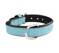 GLORIA Collar Piel Acolchado 45CM X 20MM Azul