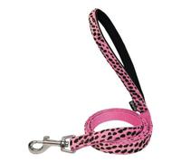 GLORIA Correa Leopardo Rosa 1.5CM X 120CM