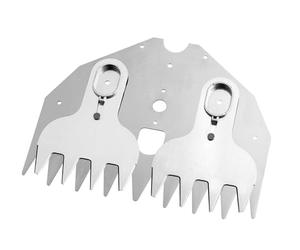 Gloria Cuchilla FineCut de Repuesto | Ancho XXL 25 cm | Cuchilla niquelada de calidad para cortacésped y bordes a batería FineCut | Resistente a la corrosión