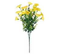 Gloria de la mañana artificial - Flores resistentes a los rayos UV de 36x19 cm, decoración colorida, realista que no destiñe | Petunias artificiales de fácil cuidado para terraza, balcón, pared, boda,