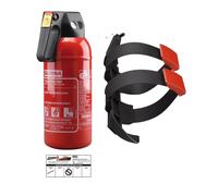 Gloria Extintor Automóvil De Polvo 2kg P2GM Clase ABC+ Soporte Y Placa