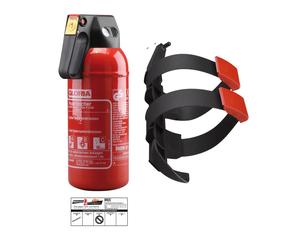 Gloria Extintor Automóvil De Polvo 2kg P2GM Clase ABC+ Soporte Y Placa