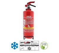 Gloria FDA 2 , 2l Fettbrandfeuerlöscher las Heladas Y Fluorfrei Incl. Soporte