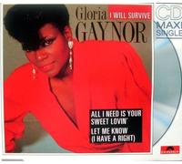 Gloria Gaynor - I will survive [Single-CD]