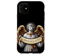 Gloria in Excelsis Deo Angel Christmas Carol Latin Catholic Carcasa para iPhone 11
