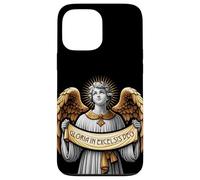 Gloria in Excelsis Deo Angel Christmas Carol Latin Catholic Carcasa para iPhone 13 Pro Max