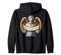 Gloria in Excelsis Deo Angel Christmas Carol Latin Catholic Sudadera con Capucha